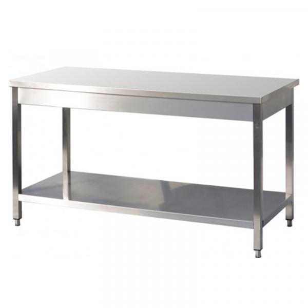 Stainless steel table